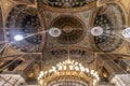 Cairo, Egypt - September 16, 2018: Interior of the Mosque of Muhammad Ali, also known as the Alabaster Mosque, Situated on the Royalty Free Stock Photo