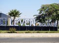 Cairo, Egypt, September 23 2022: Leven square Egypt, a mixed-use building that offers a wide variety of commercial and