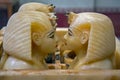 Cairo, Egyptian Museum, Tutankhamon alabaster, canopic box