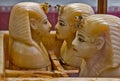 Cairo, Egyptian Museum, Tutankhamon alabaster, canopic box