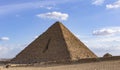 Cairo, Giza, Pyramid of Menkaure Mykerinos, Menkheres, Egypt. Royalty Free Stock Photo