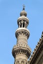 Cairo, the minaret of the ar-rifai mosque Royalty Free Stock Photo