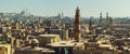 Cairo panorama with view on medieval mosques Royalty Free Stock Photo