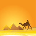 Cairo, pyramids scenic