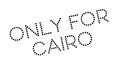 Only For Cairo rubber stamp