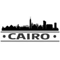 Cairo Skyline City Icon Vector Art Design