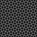 Cairo tiles texture. Geometric seamless pattern with hexagons