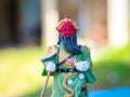 Caishen Statue ,god of wealth in China. Royalty Free Stock Photo