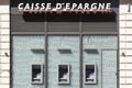 Caisse d`epargne building and agency Royalty Free Stock Photo