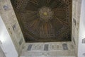 Caisson ceiling in Alcazar of Seville, Spain Royalty Free Stock Photo