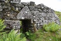 Iron-age Caisteal Grugaig broch near Totalg, Scotland Royalty Free Stock Photo