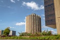 Caixa Economica Federal Bank headquarters and Central Bank Building - Brasilia, Distrito Federal, Brazil