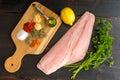 Cajun-style Blackened Red Snapper Ingredients