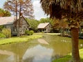 Cajun village near Lafayette, Louisiana Royalty Free Stock Photo