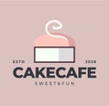 Cake bakery cake logo, design inspiration vector template for bakery logo