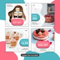 Cake Bakery Instagram Post Collection