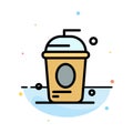 Cake, Cole, Drink, Holiday, Independence Abstract Flat Color Icon Template