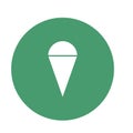 Cake cone Vector icon which can easily modify or edit