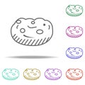 Cake, cookie, dessert icon. Elements of Thanksgiving day in multi color style icons. Simple icon for websites, web design, mobile Royalty Free Stock Photo