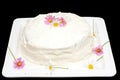 Cake with flowers