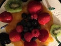 Cake with fruit