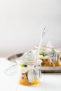 Cake in glass jar Royalty Free Stock Photo