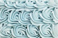 Cake Icing Floral Swirl Background Royalty Free Stock Photo