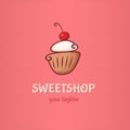 Cake Logo sweetshop