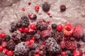 Cake mixing ingredients Royalty Free Stock Photo