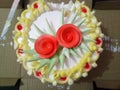 This cake is my first marrege aniversary ake