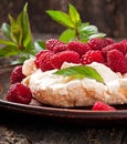 Cake Pavlova Royalty Free Stock Photo