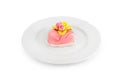 Cake on a plate Royalty Free Stock Photo