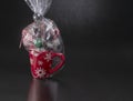 Cake pop gifts for Christmas Royalty Free Stock Photo