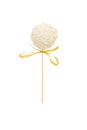 Cake pop on a stick isolated on white background