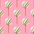 cake pops chocolate day sweet food pattern