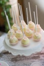 Cake pops and cupcakes