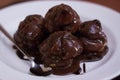 Cake profiteroles