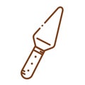 Cake server icon. Vector Royalty Free Stock Photo