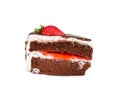 Cake strawberry Royalty Free Stock Photo