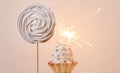 Cake tart white set sail champagne delivery sparkler firecracker