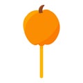 cakepops vector sweet halloween pumpkin scary icon