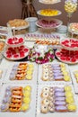 Cakes candy bar Royalty Free Stock Photo