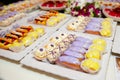 Cakes candy bar Royalty Free Stock Photo