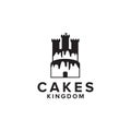 Cakes kingdom logo design template