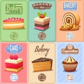 Cakes and Sweets Mini Posters Collection