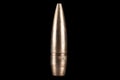The .50 cal bullet for a .50 cal heavy machine gun M2 or anti-materiel sniper rifle Royalty Free Stock Photo