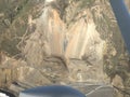 Active mud creek landslide aerial photo january 2018