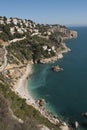Cala Ambolo and Cap Nao Royalty Free Stock Photo