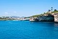 Cala Anguila bay from the Sea, Majorca, Spain