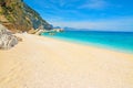 Cala Biriola shore on a clear day Royalty Free Stock Photo